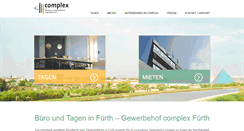 Desktop Screenshot of complex-fuerth.de